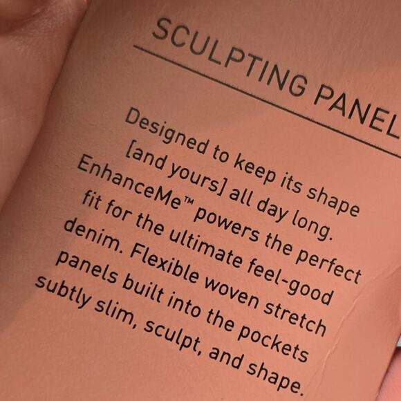 7FAM Jen7 Women's Mid-Rise Stretch Denim 50/50 Ankle-Skinny Jeans‎ Plus Size 18 - Picture 11 of 16